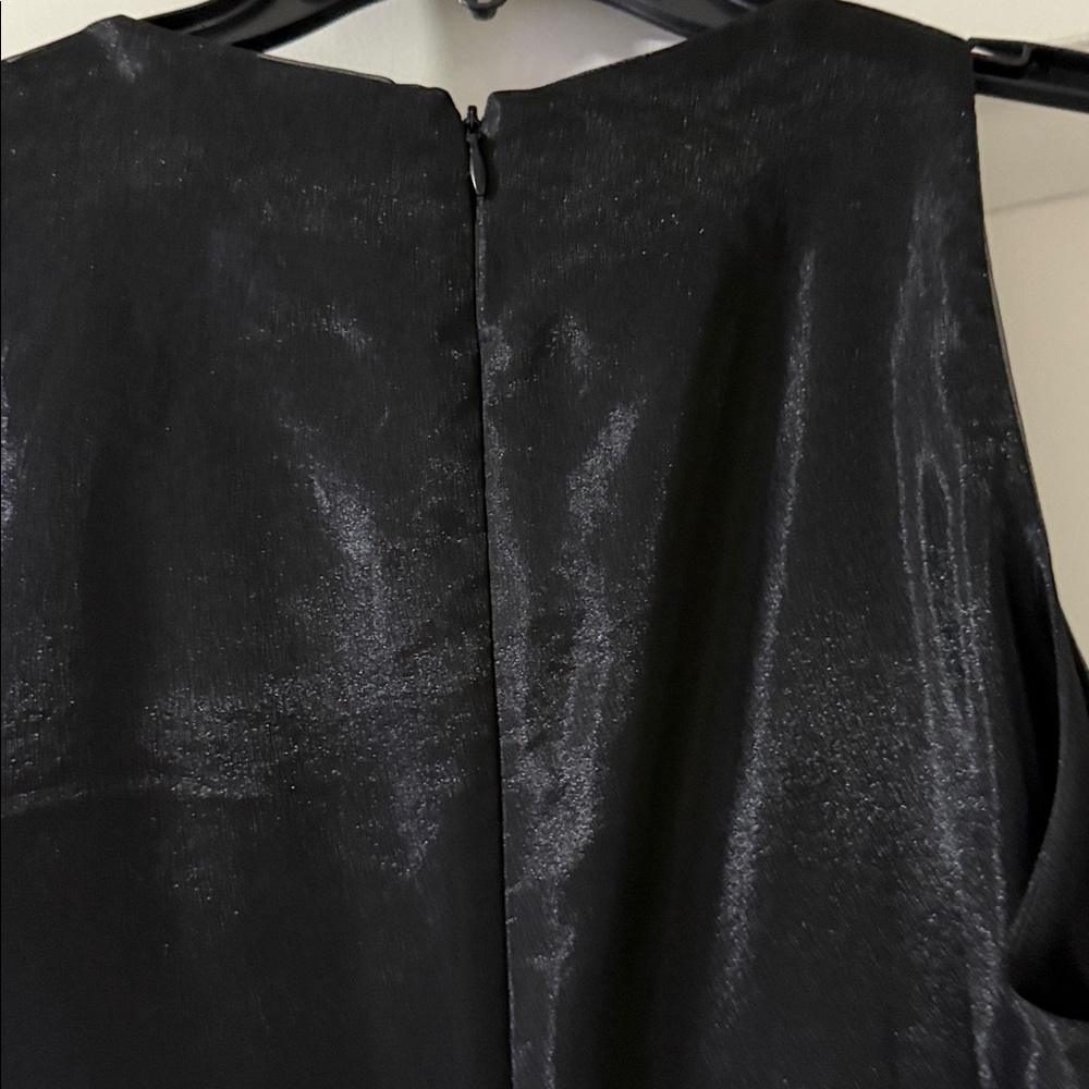 Kenneth Cole black dress sheer overlay - Picture 9 of 10